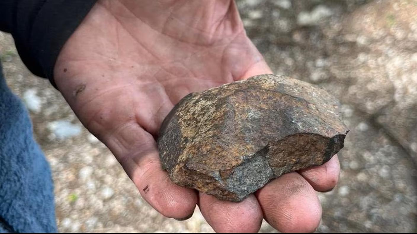 Un semplice sasso? No, una meteorite
