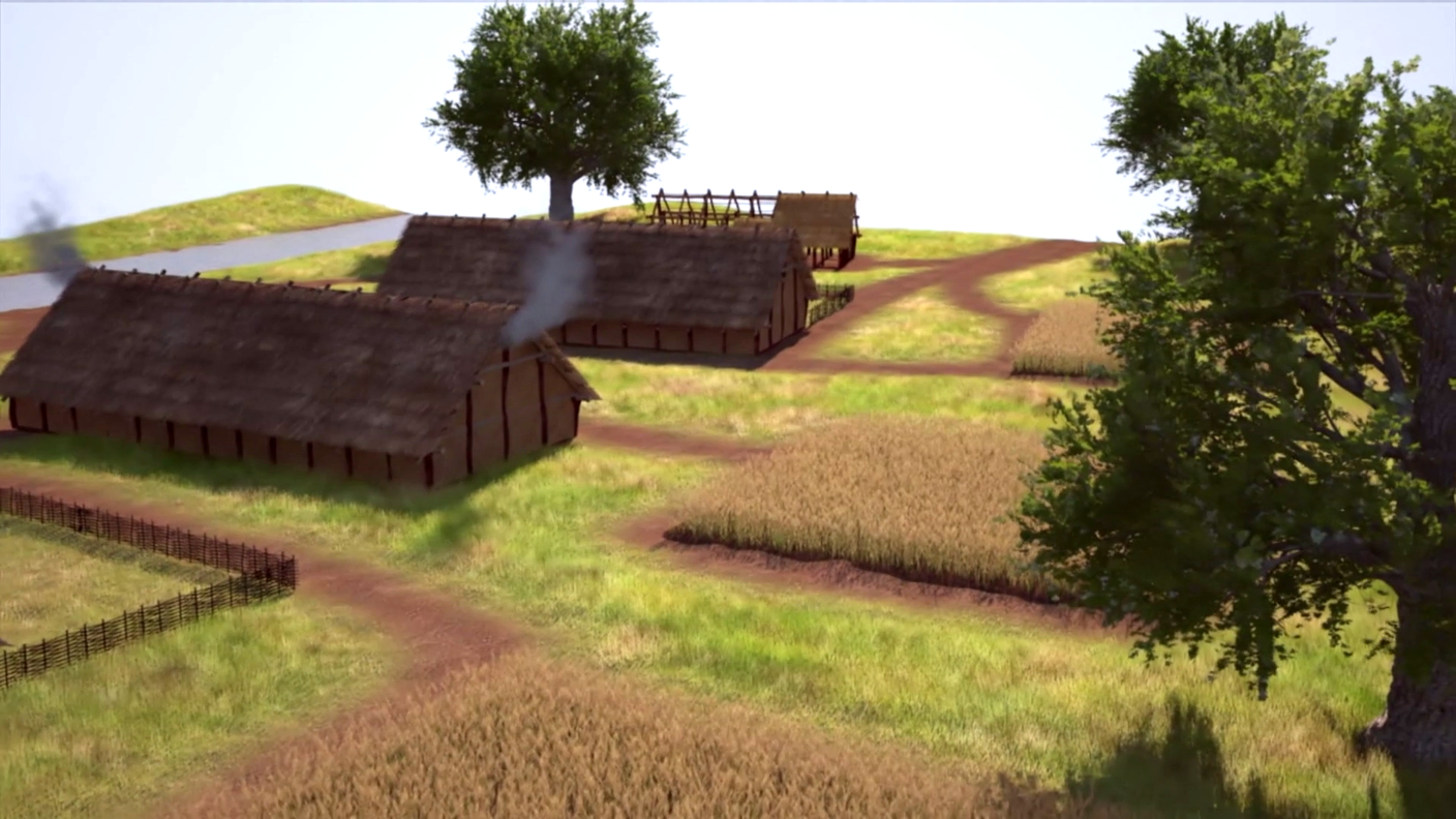 Le "case lunghe" del Neolitico