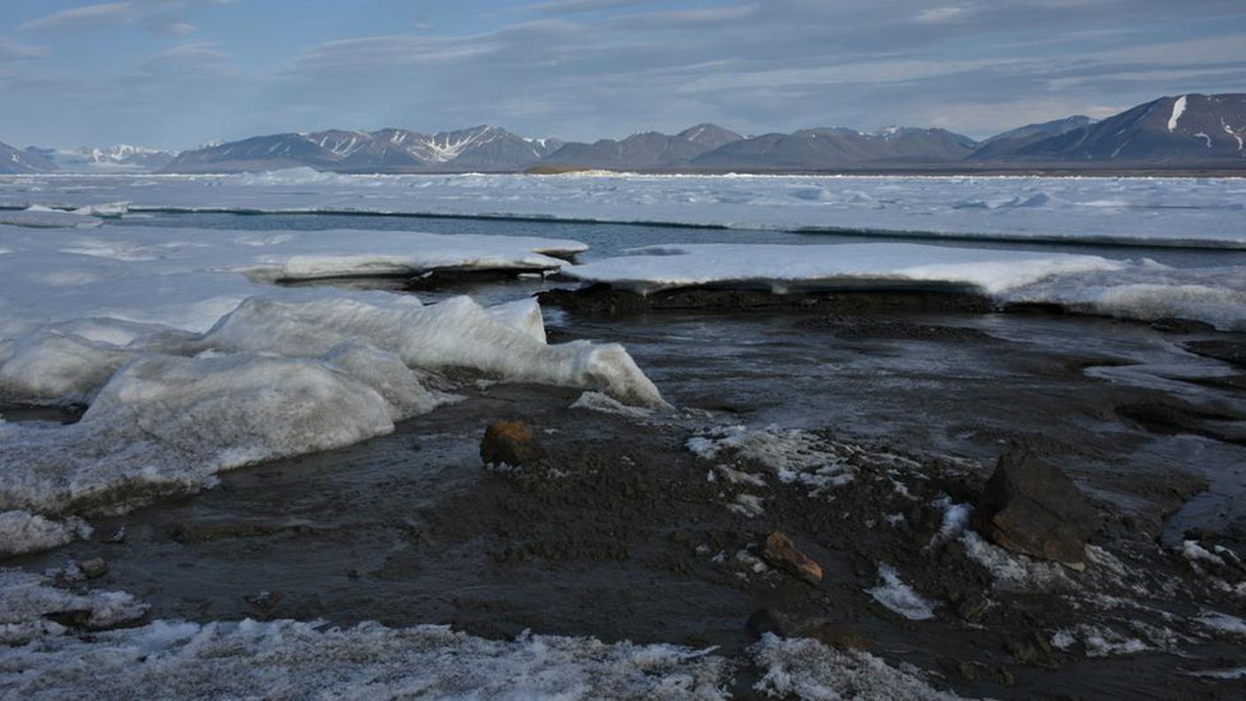 Un'immagine della minuscola isola