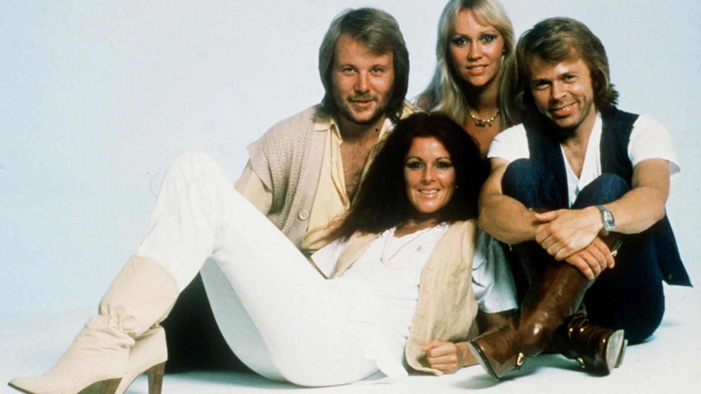 Un'immagine degli Abba nel 1979, al culmine del loro successo