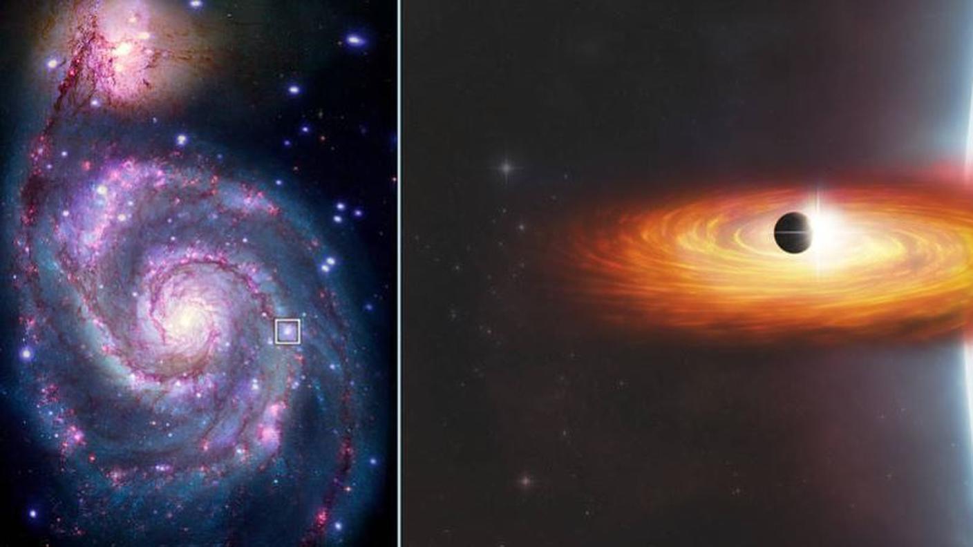 Un'illustrazione realizzata dalla NASA