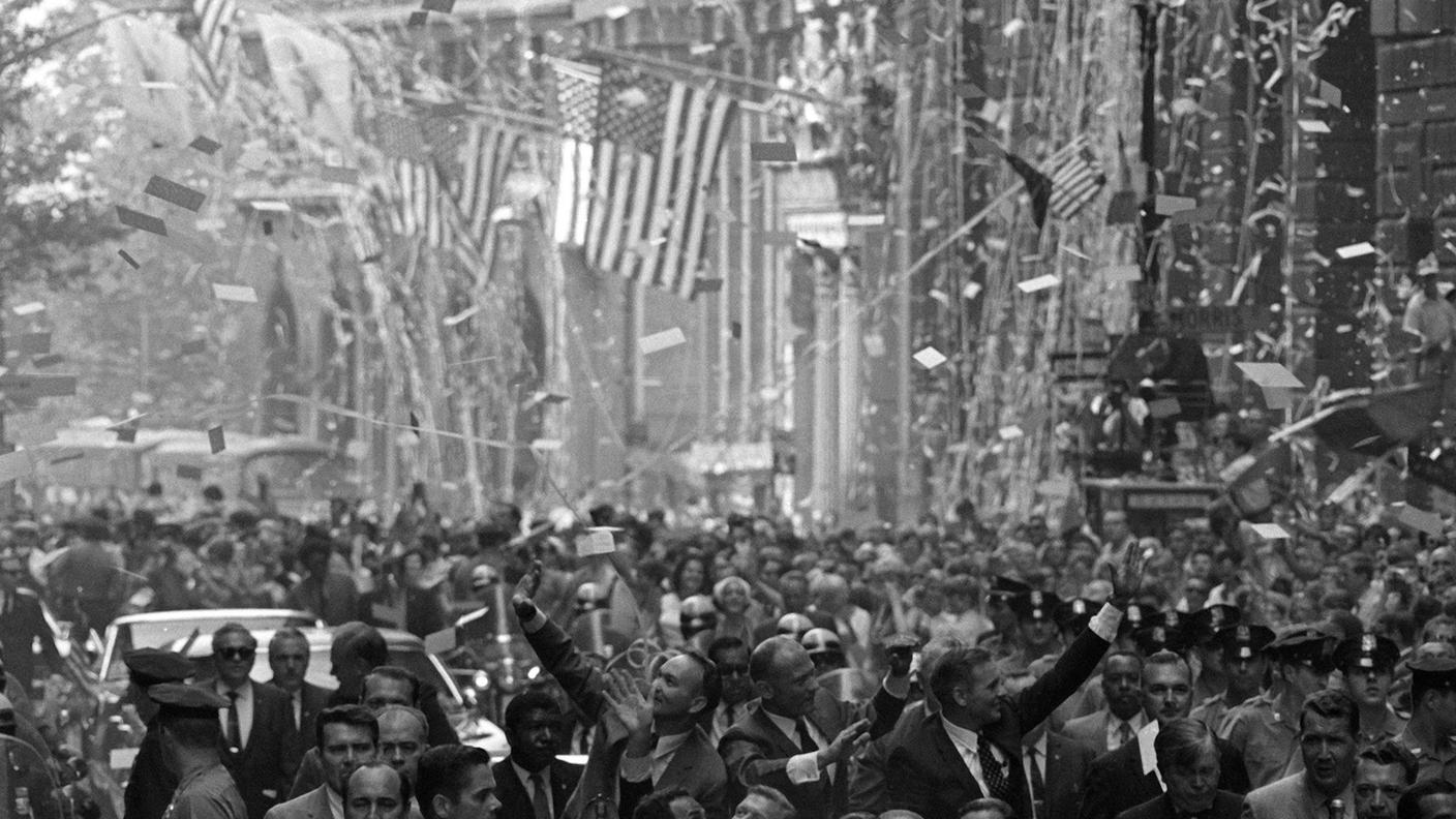 New York in festa