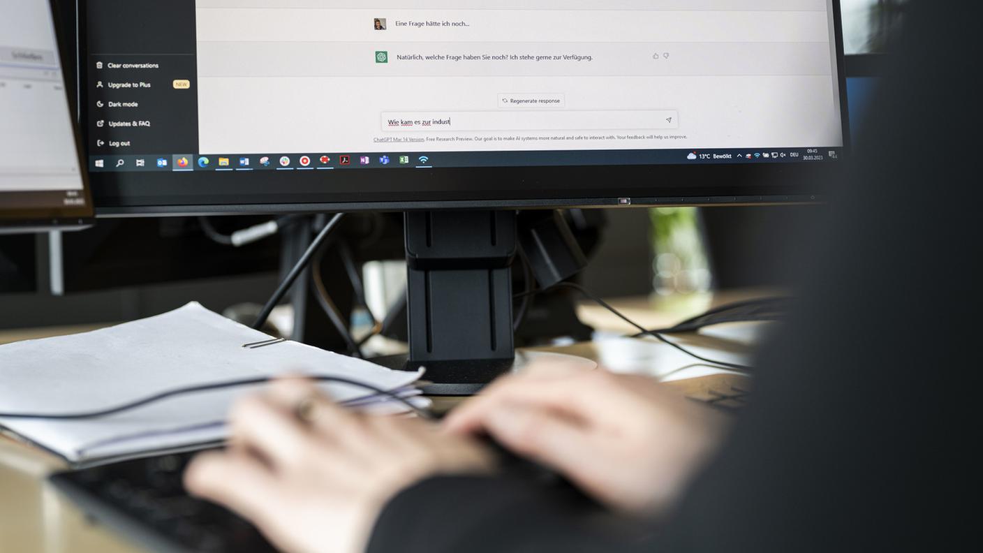 Una conversazione su ChatGPT