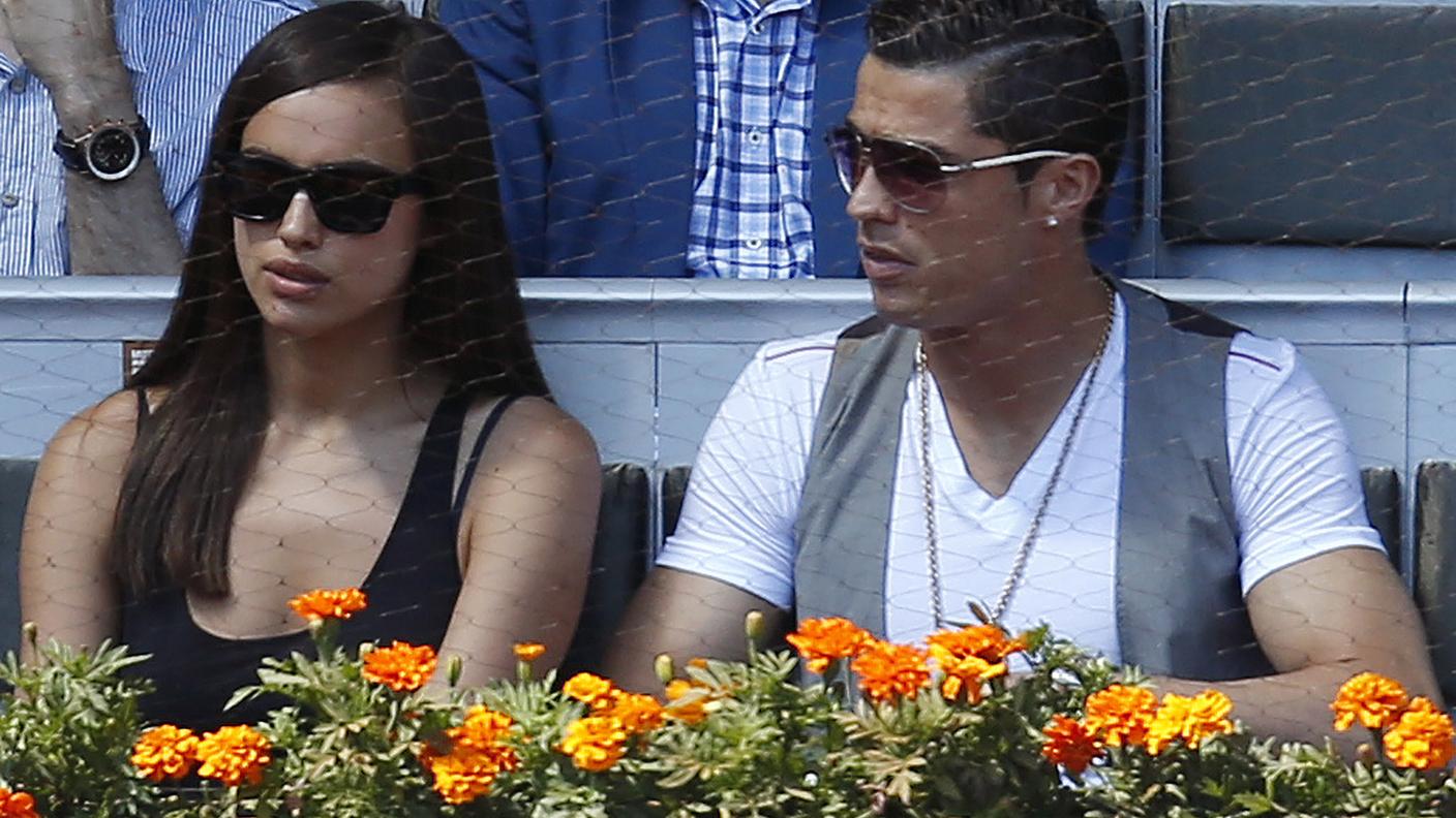 Irina Shayk con Ronaldo