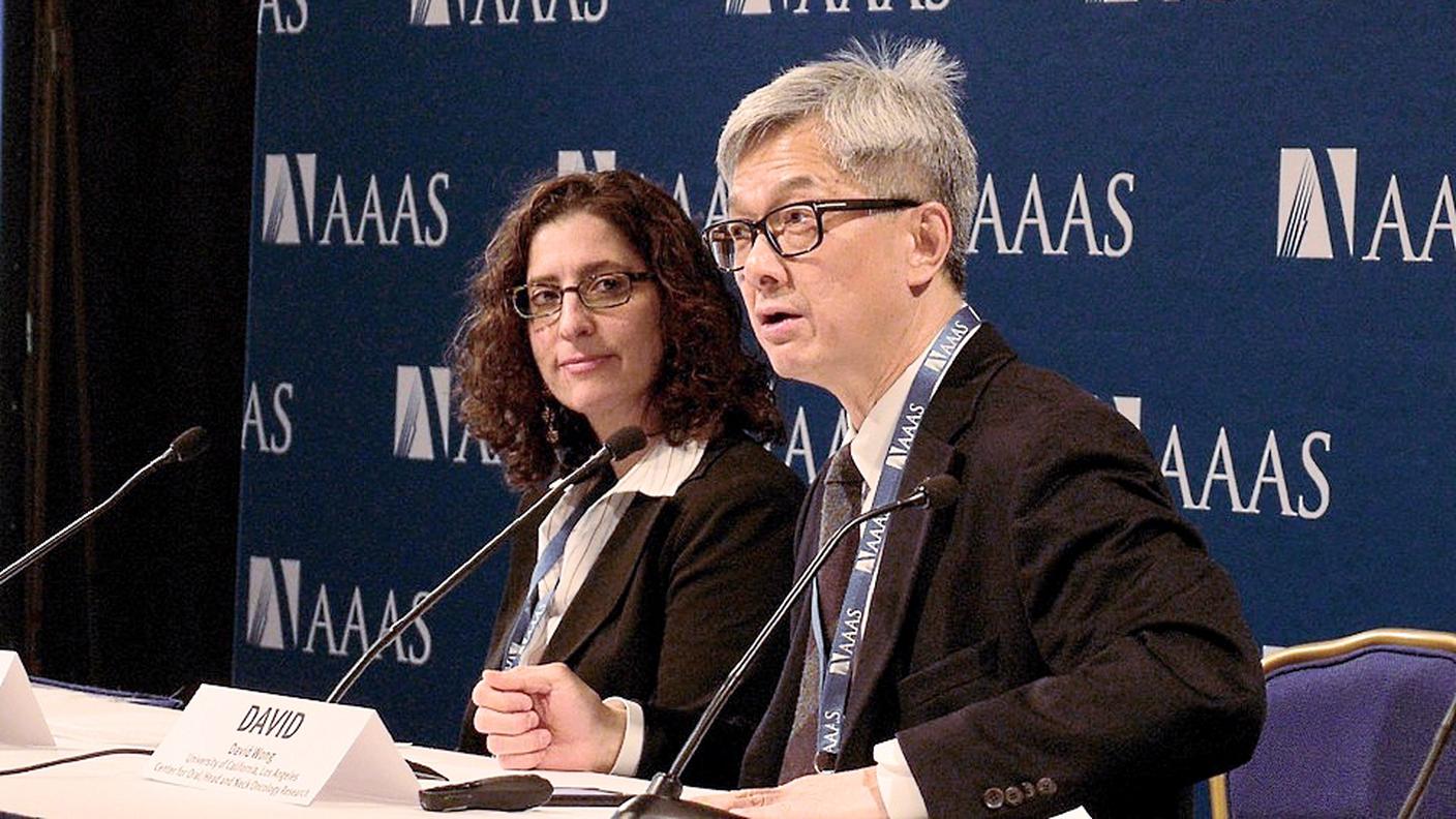 David Wong al convegno dell'Associazione americana per l'avanzamento delle scienze