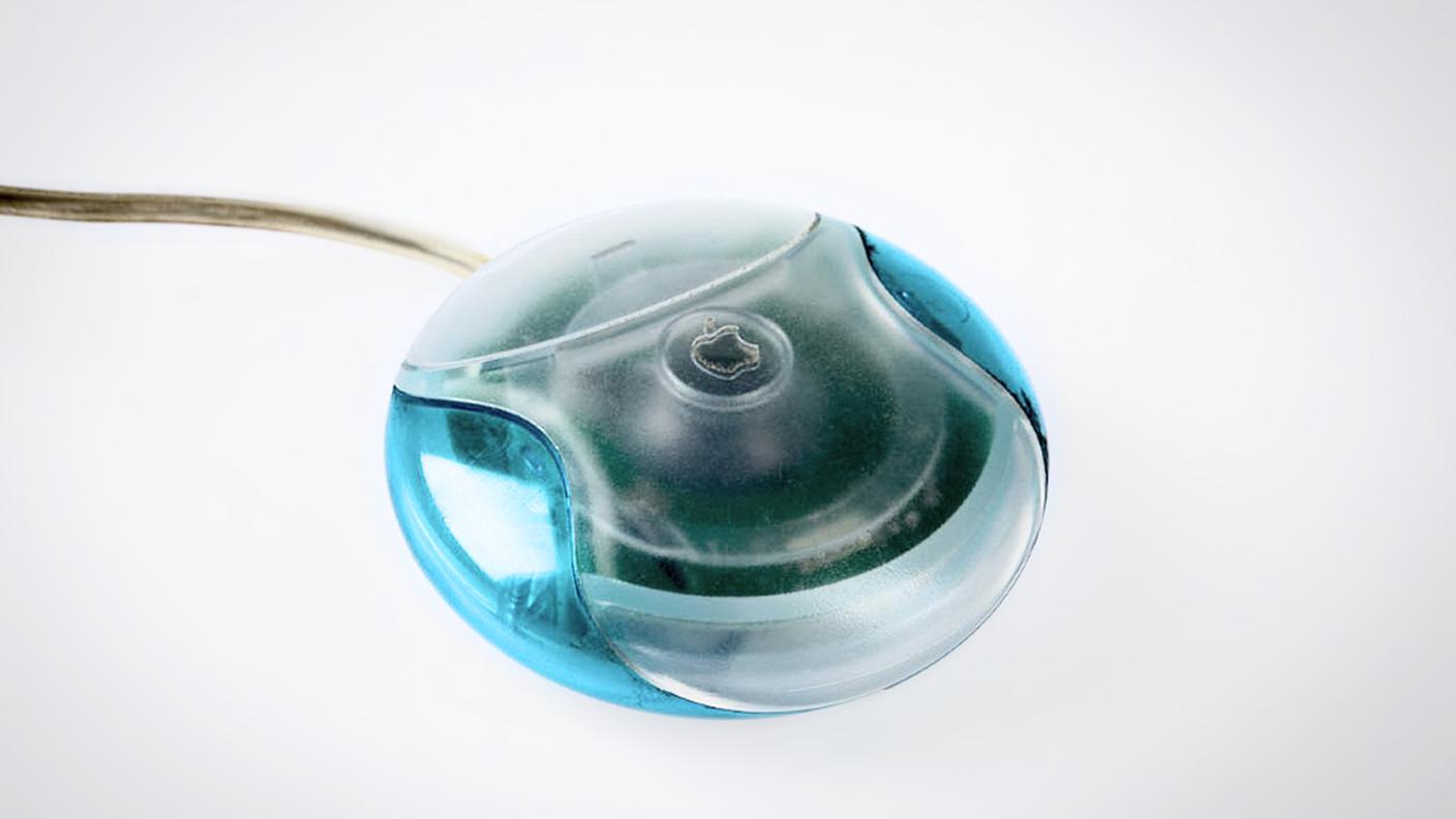 Il mouse più scomodo della storia (1998). L'Hockey Puck Mouse era stato definito da Steve Jobs come il più bello e il più comodo. Ritirato dal mercato due anni dopo.