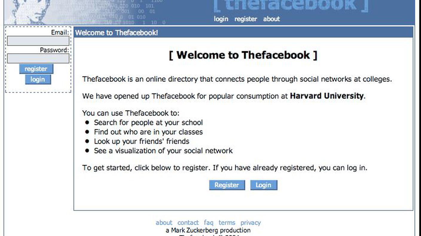 Facebook 2004