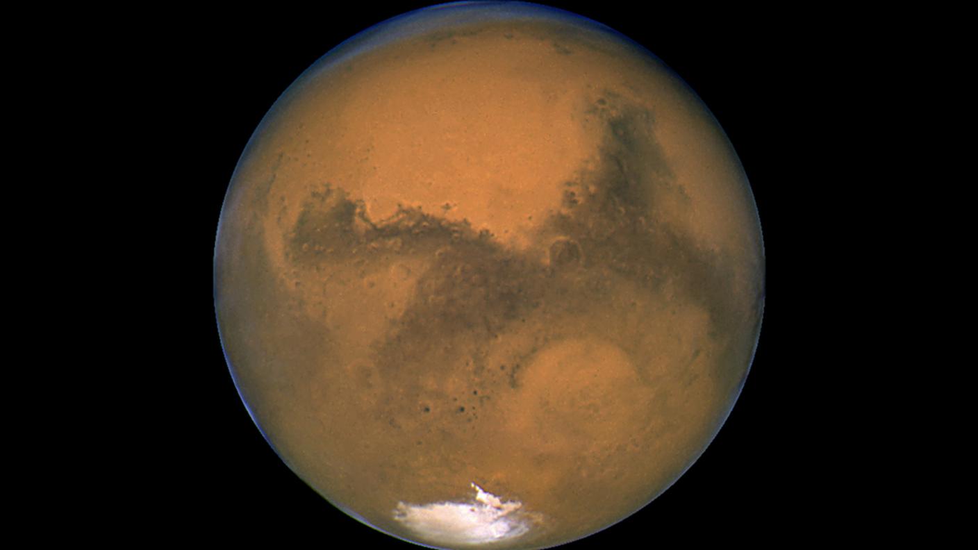 Rilevate tracce di carbonio di origine biologica