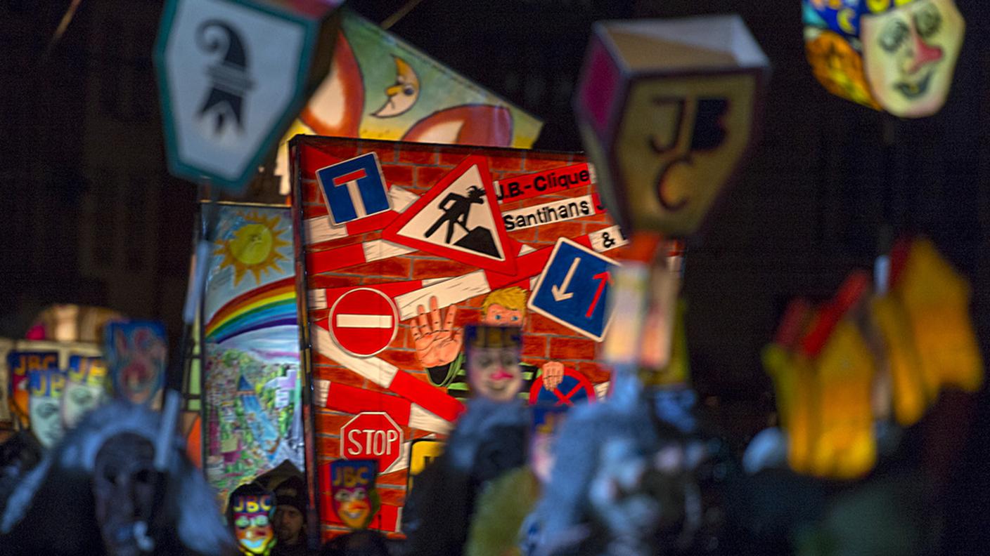 La notte colorata di Basilea