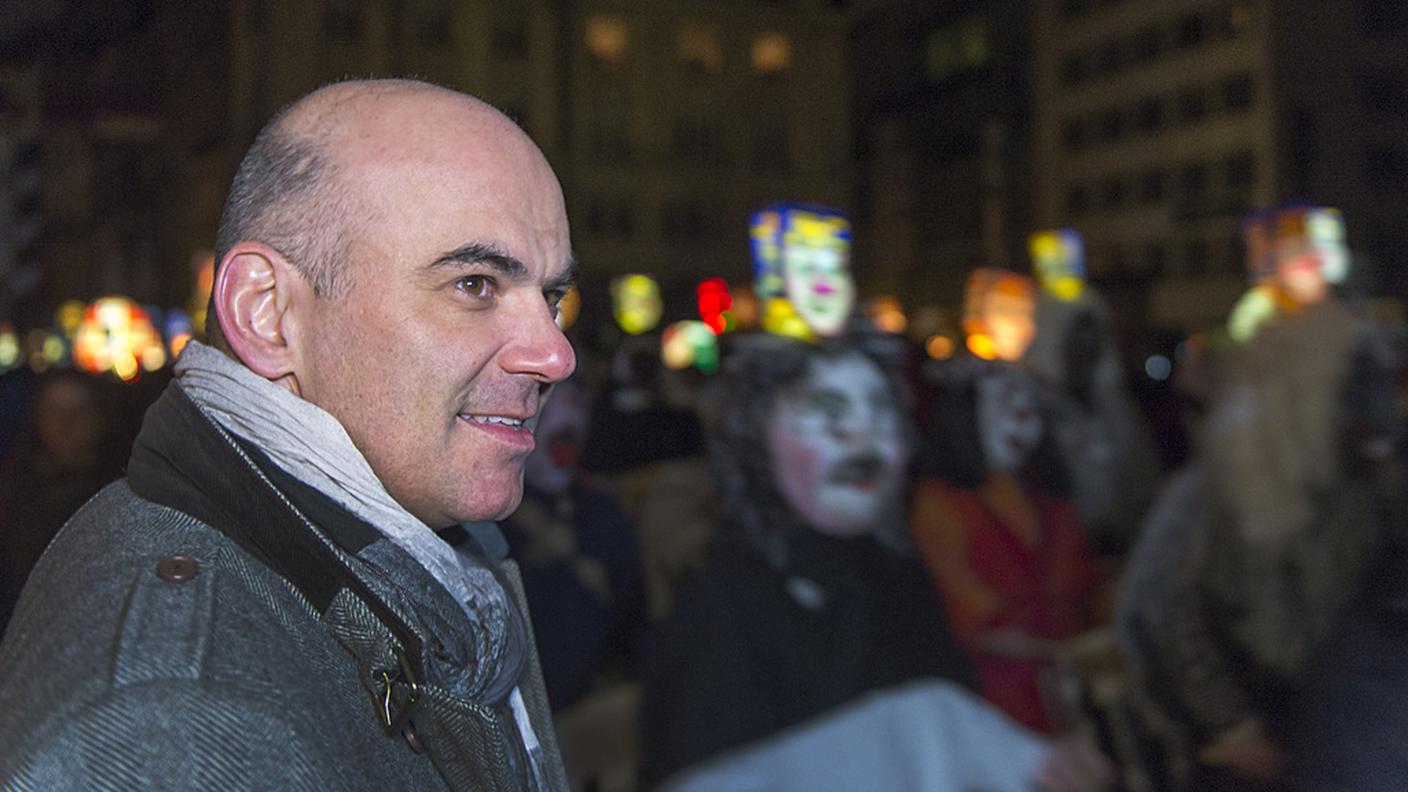 Anche il consigliere federale Alain Berset era presente alla sfilata