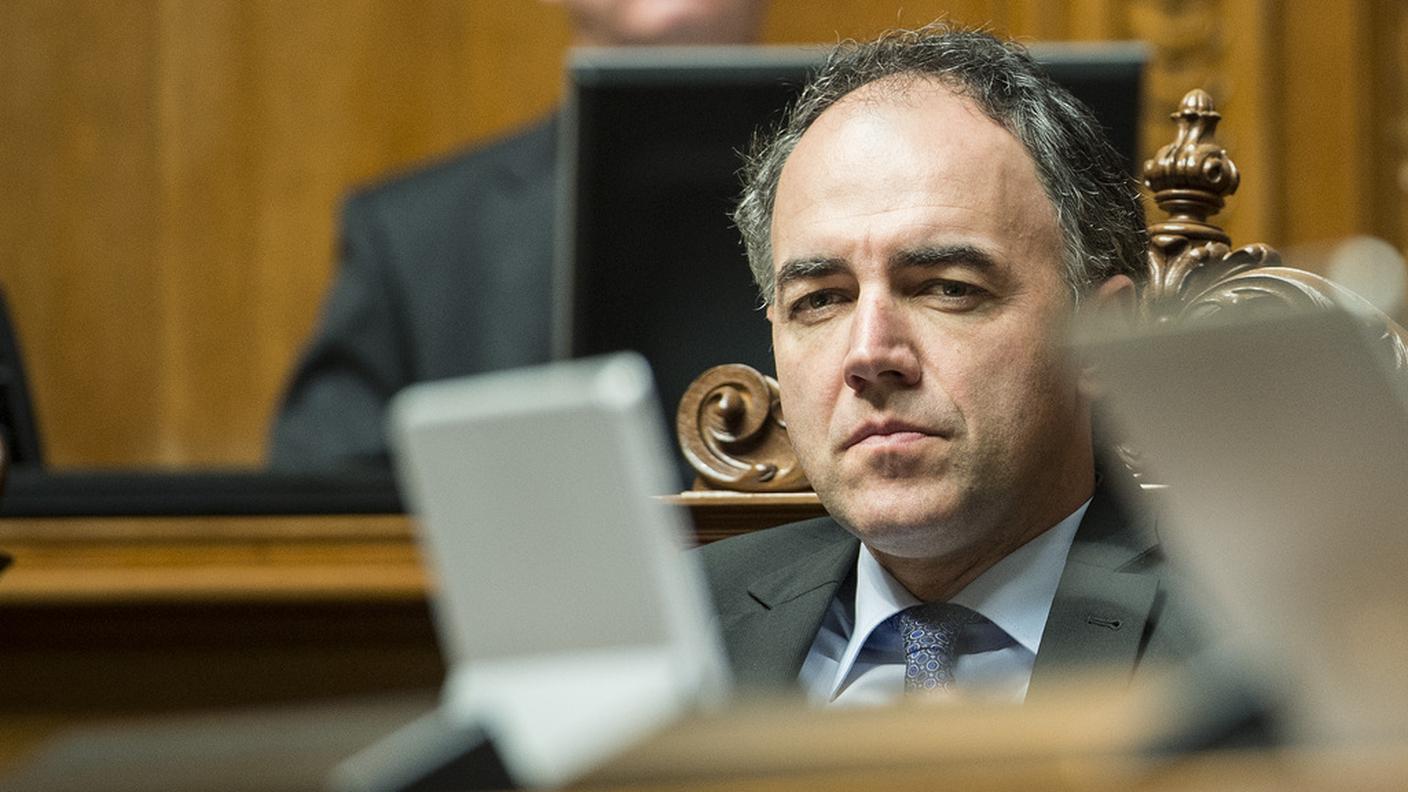 Il presidente PPD tra i banchi del Consiglio nazionale