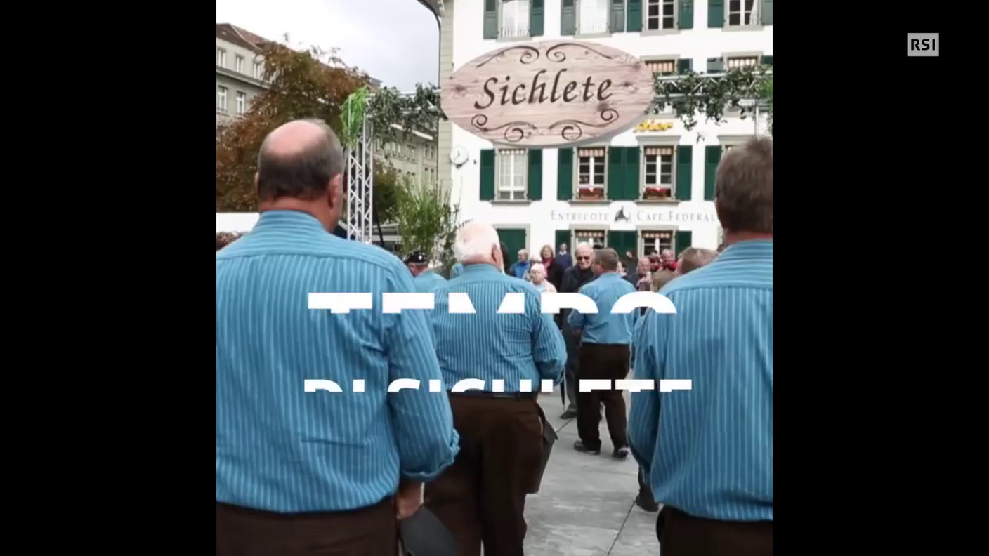 Sichlete, la festa dei contadini in Piazza Federale a Berna