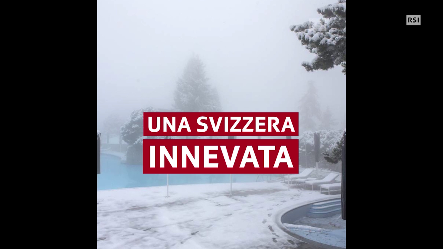La Svizzera innevata