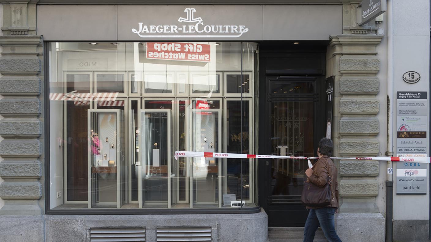 La boutique svaligiata si trova sulla Grendelstrasse
