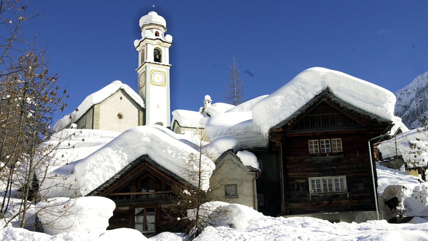 Un prezioso sostegno per le comunità montane (qui quella di Bosco Gurin) 