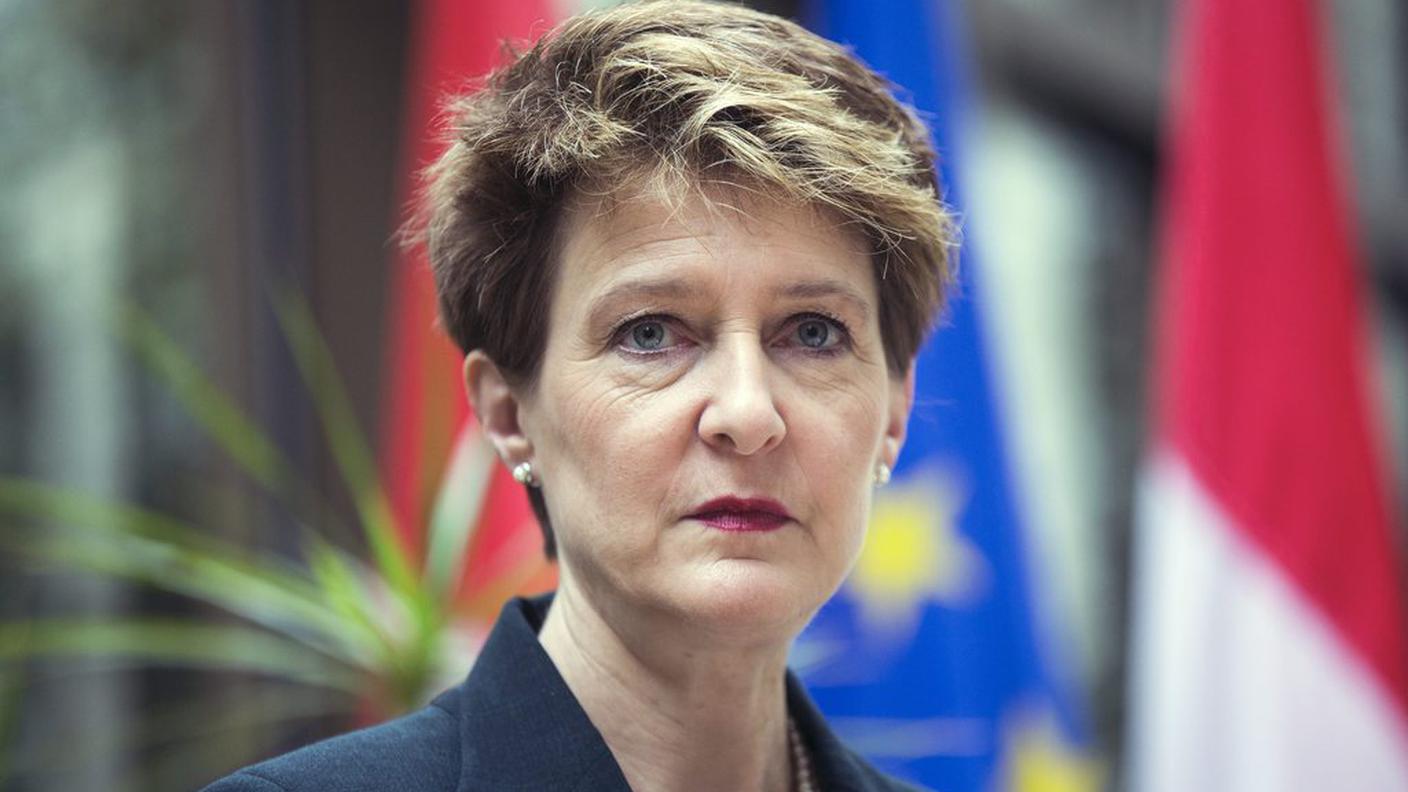 Simonetta Sommaruga: sarà la presidente della Confederazione ad accogliere l'omologo