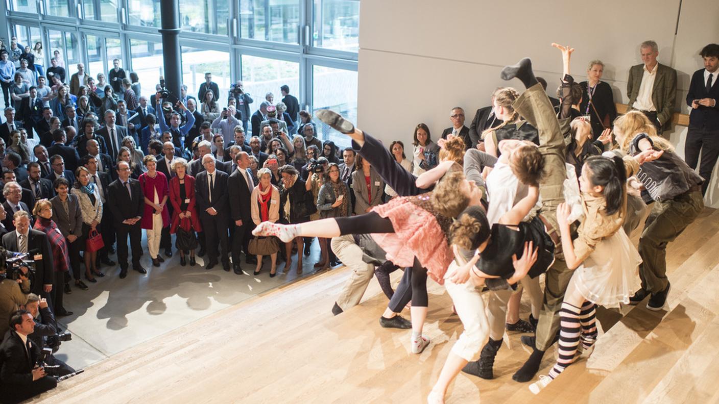 Spettacolo di danza all'Alta scuola delle arti di Zurigo