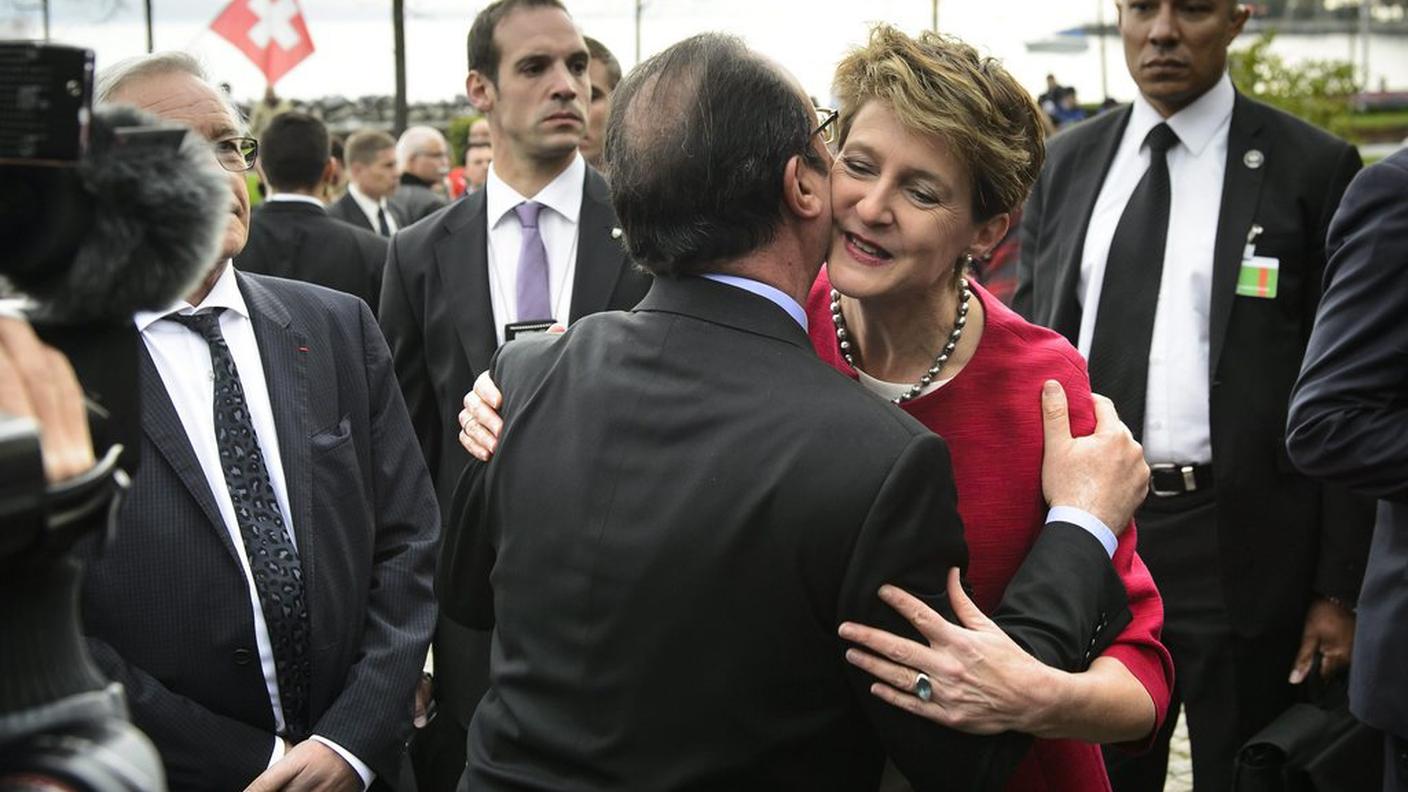Saluti tra presidenti