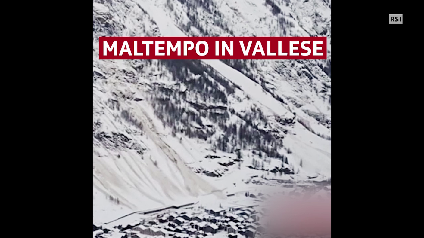 Maltempo sul Vallese