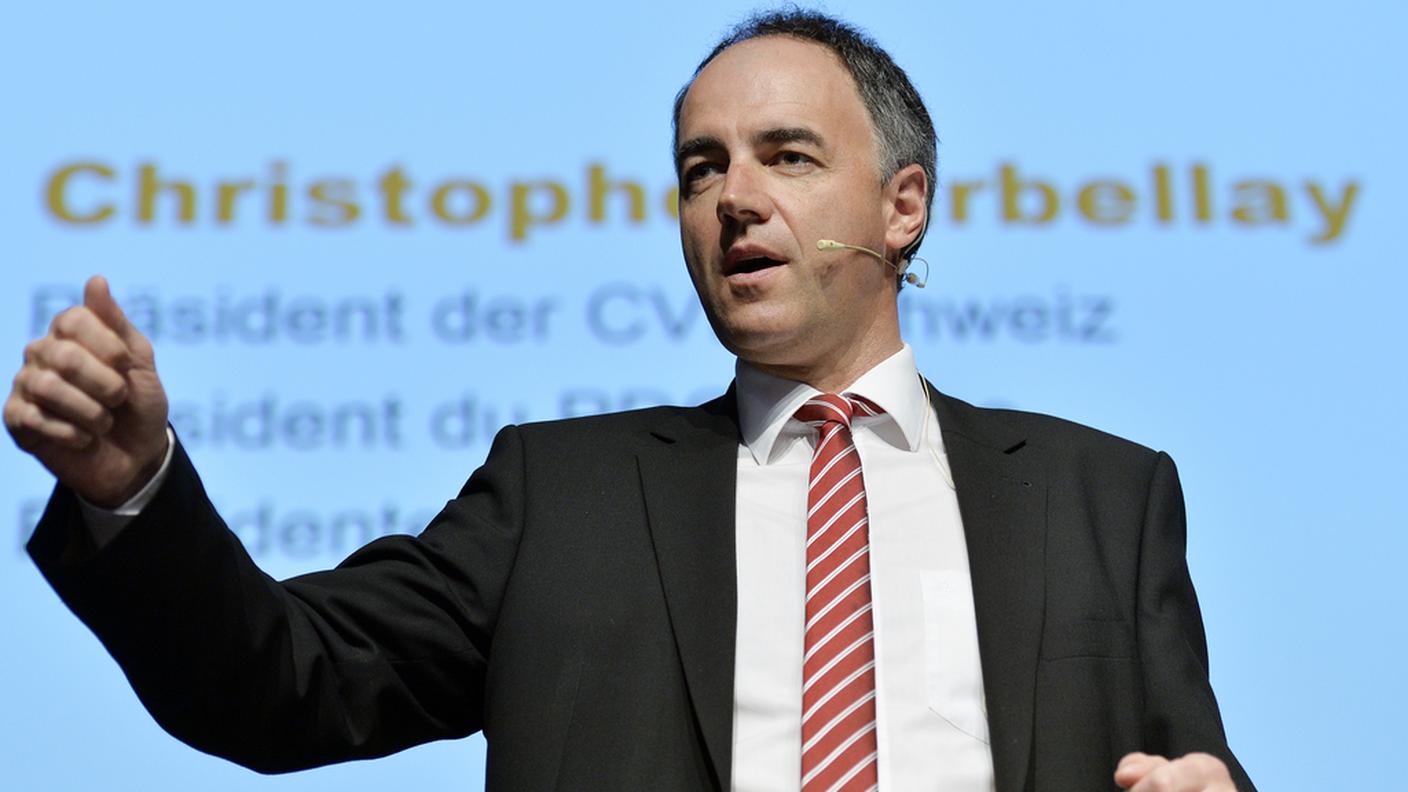 Il presidente del partito, Christophe Darbellay