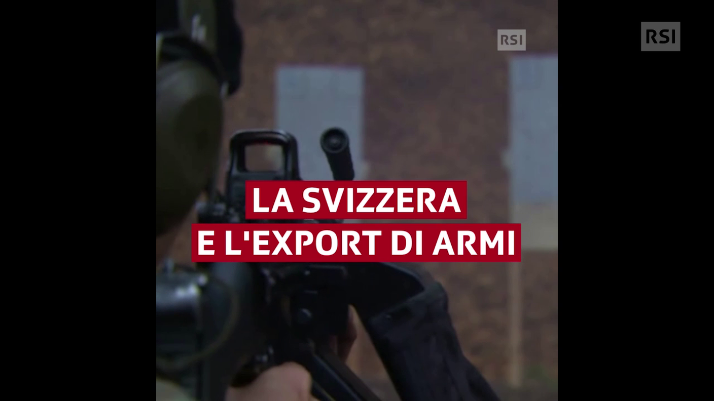 Armi belliche: svetta l'export