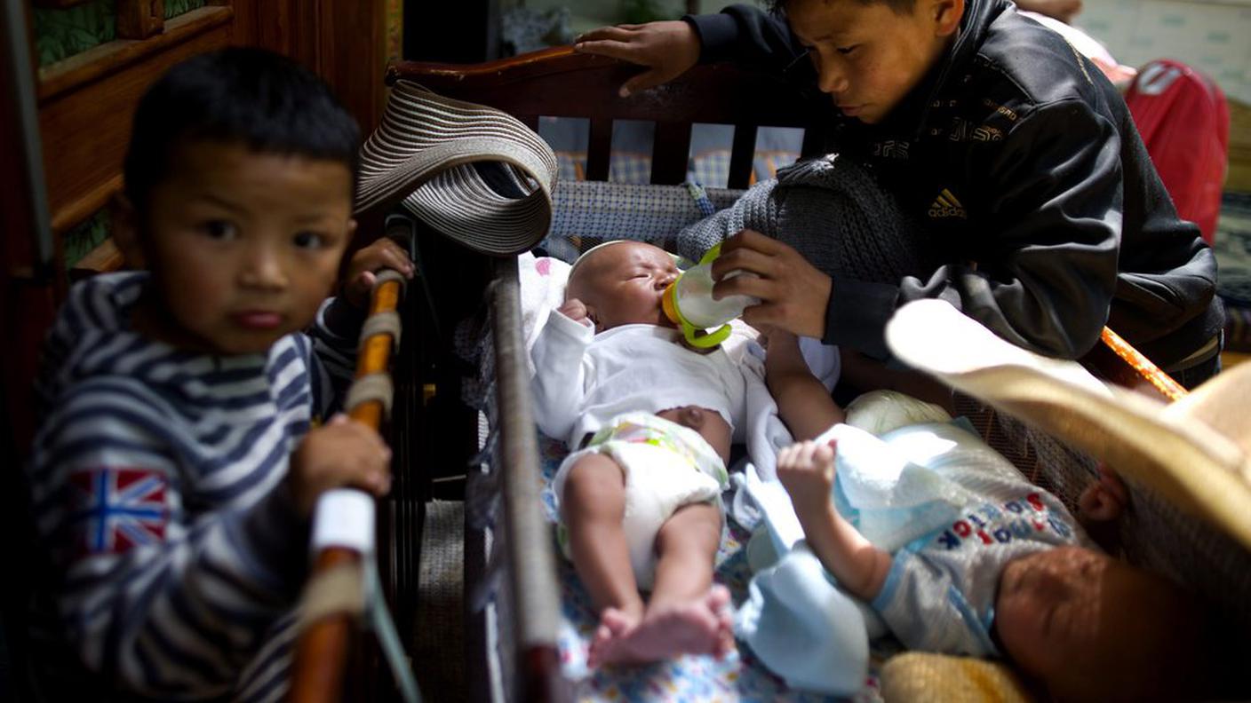 Un orfano 12enne si prende cura di altri bimbi abbandonati a Lhasa (foto d'archivio)