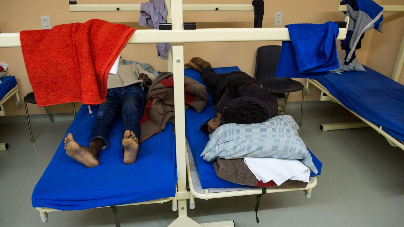 Richiedenti eritrei nel rifugio della PCi di Stabio aperto per sgravare il Centro di Chiasso