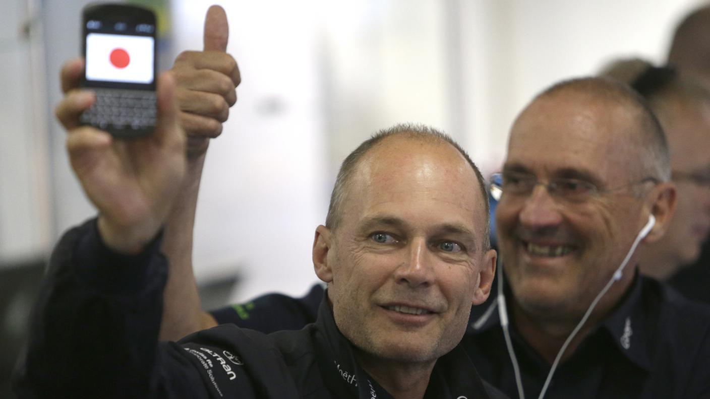 ''Siamo in Giappone'', indica Bertrand Piccard