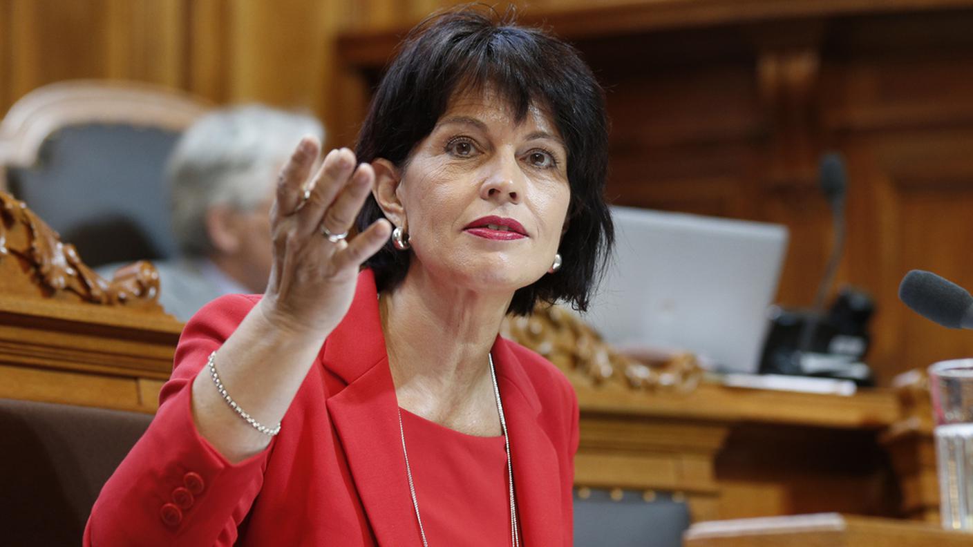 Il discorso della consigliera federale non ha fatto breccia