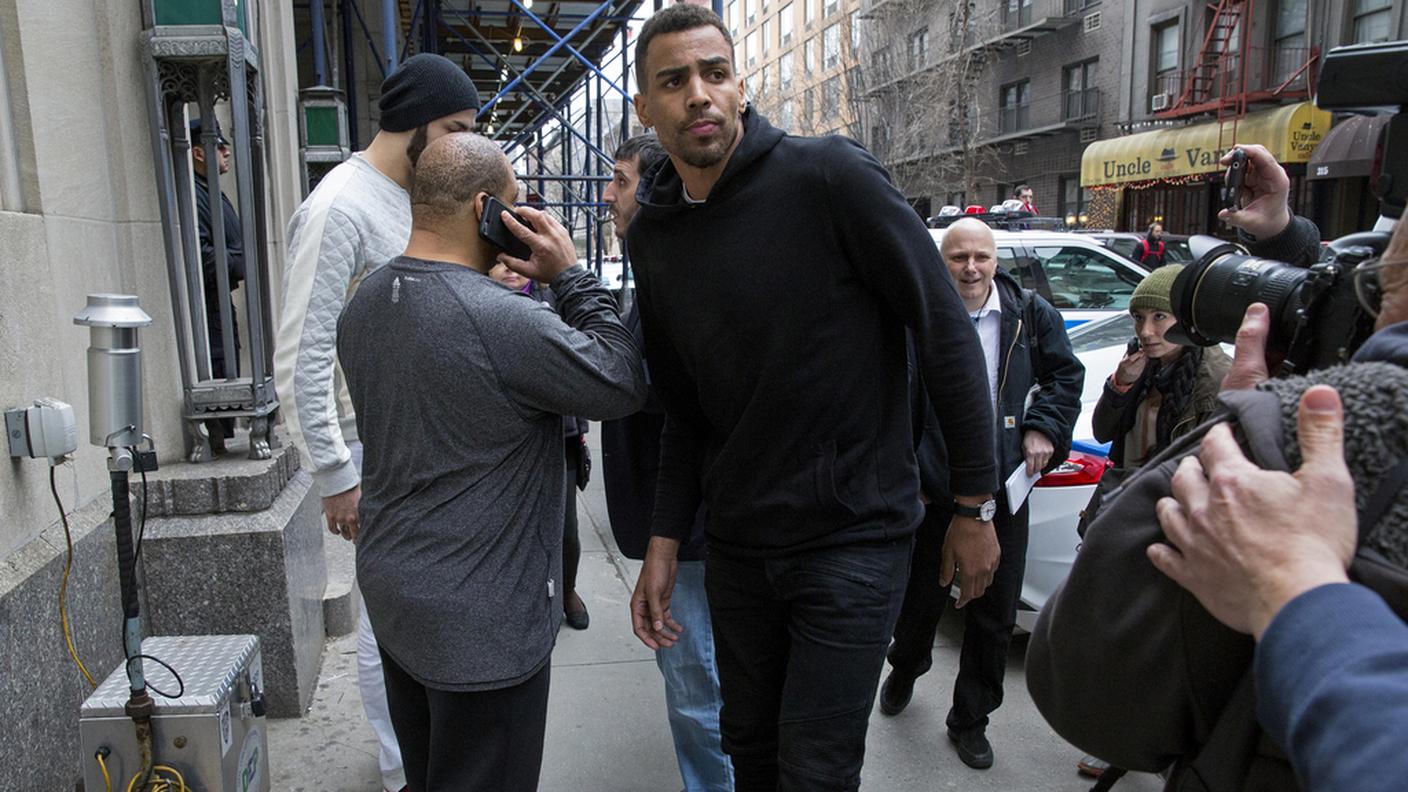 Sefolosha appena dopo il rilascio, in aprile