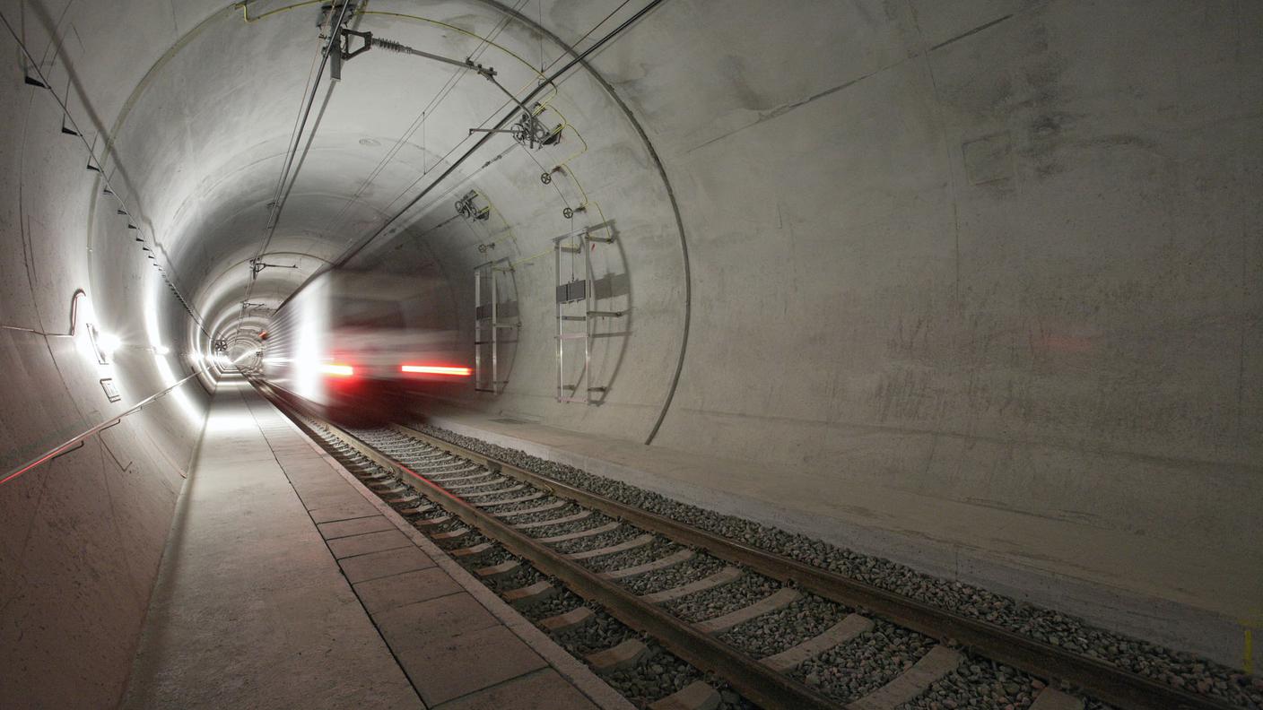 Nel ventre del Lötschberg