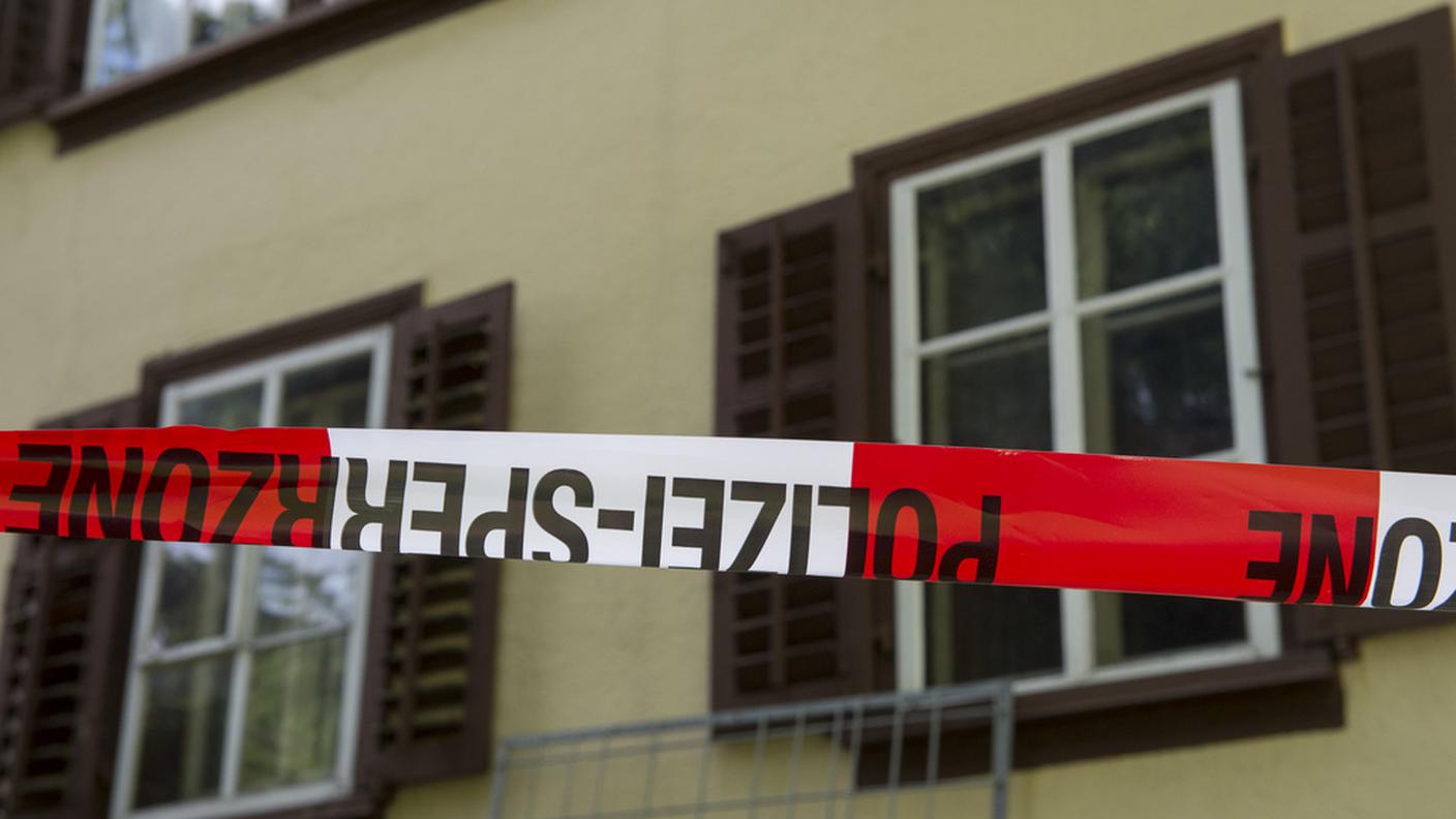 La casa dove è avvenuto il fatto