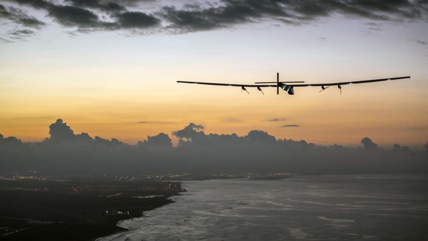 Solar Impulse in avvicinamento alle Hawaii