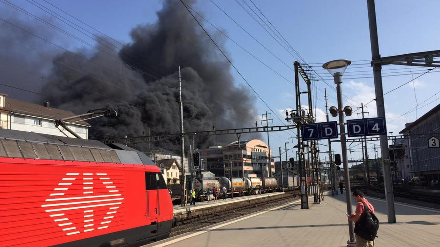 Il traffico ferroviario non ha comunque subito ripercussioni