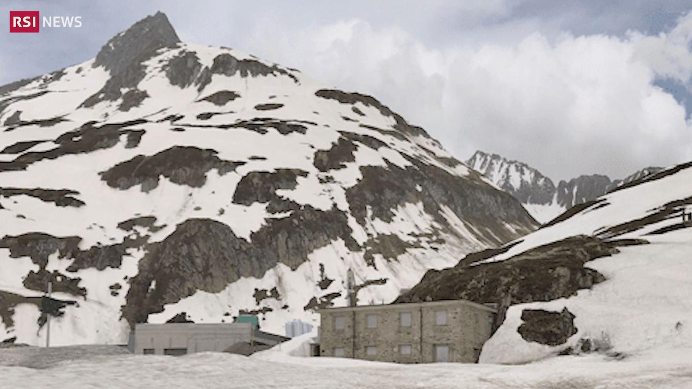 Un bunker in vendita sul passo dell'Oberalp