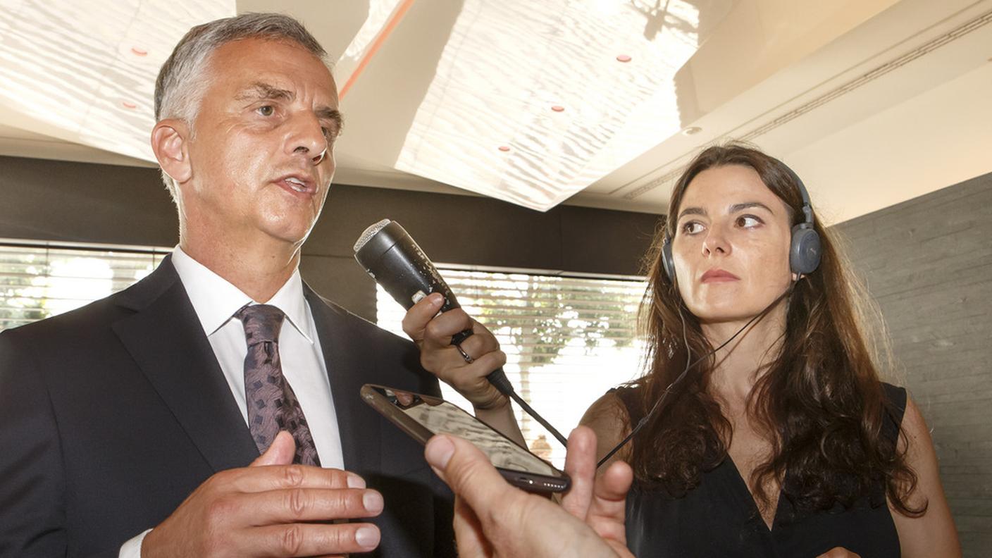 Il consigliere federale Didier Burkhalter 