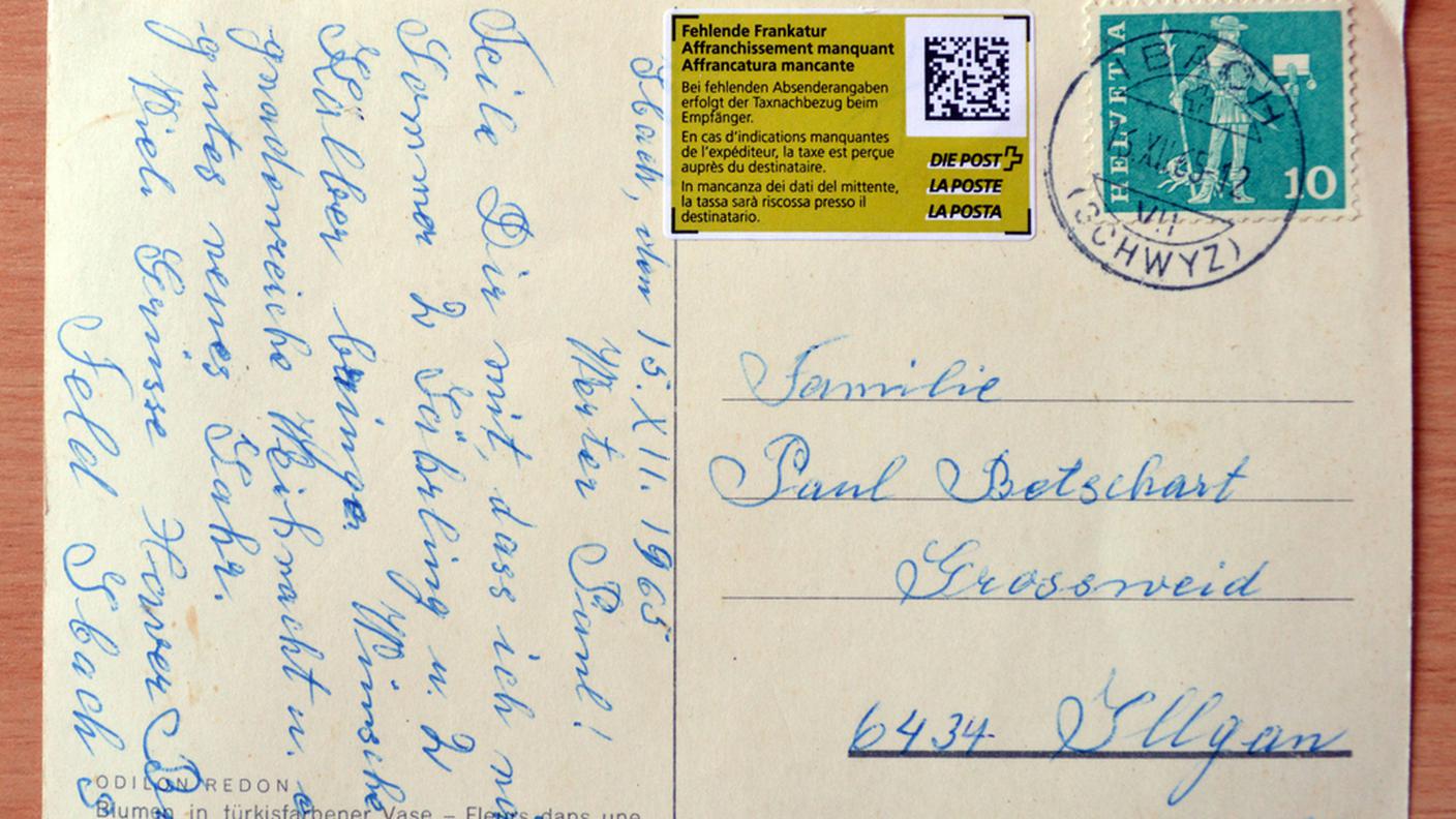 La cartolina lumaca