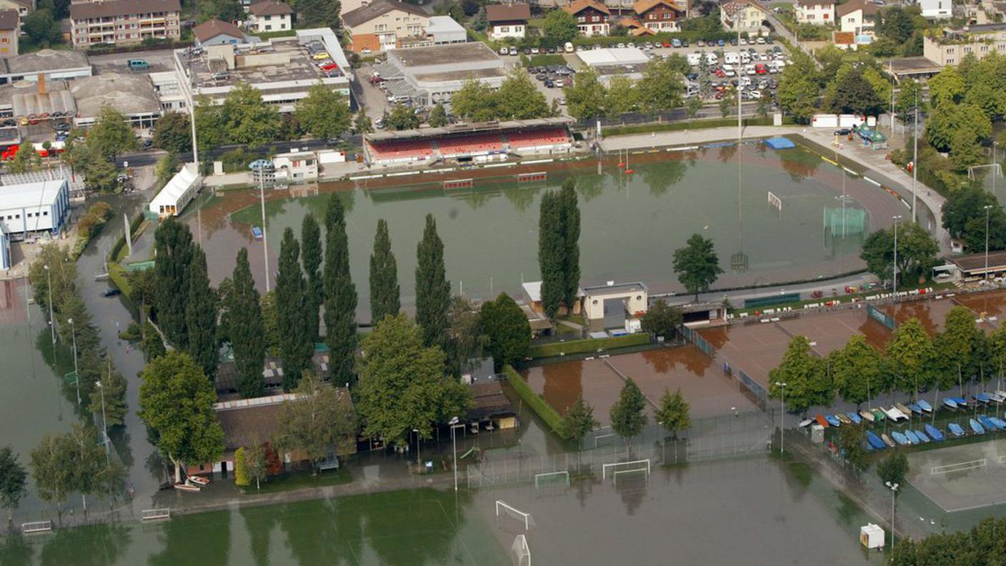 Lo stadio di Thun