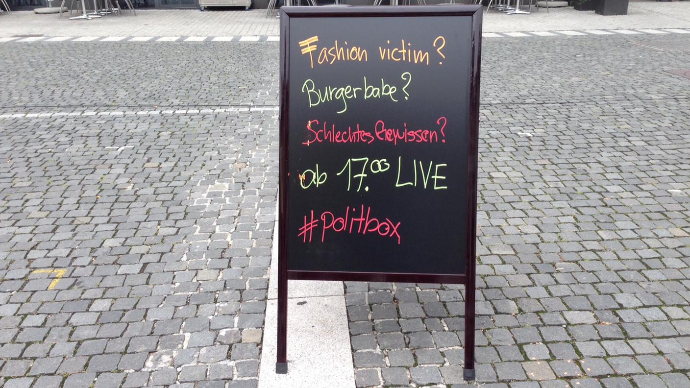 Il menù di Politbox a Winterthur