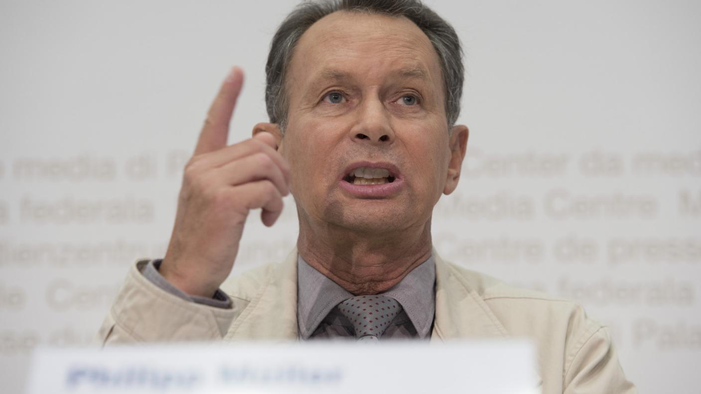Il presidente del PLR nazionale, l'argoviese Philipp Müller
