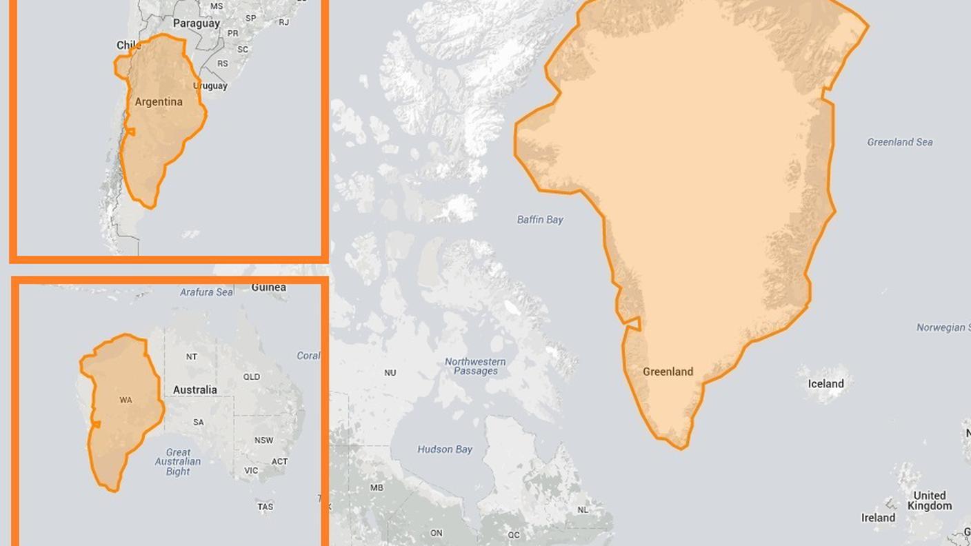 Groenlandia vs Argentina vs Australia