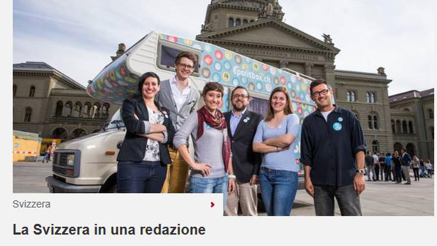 Politbox, una realtà SSR che parla quattro lingue e ruota attorno a un'App