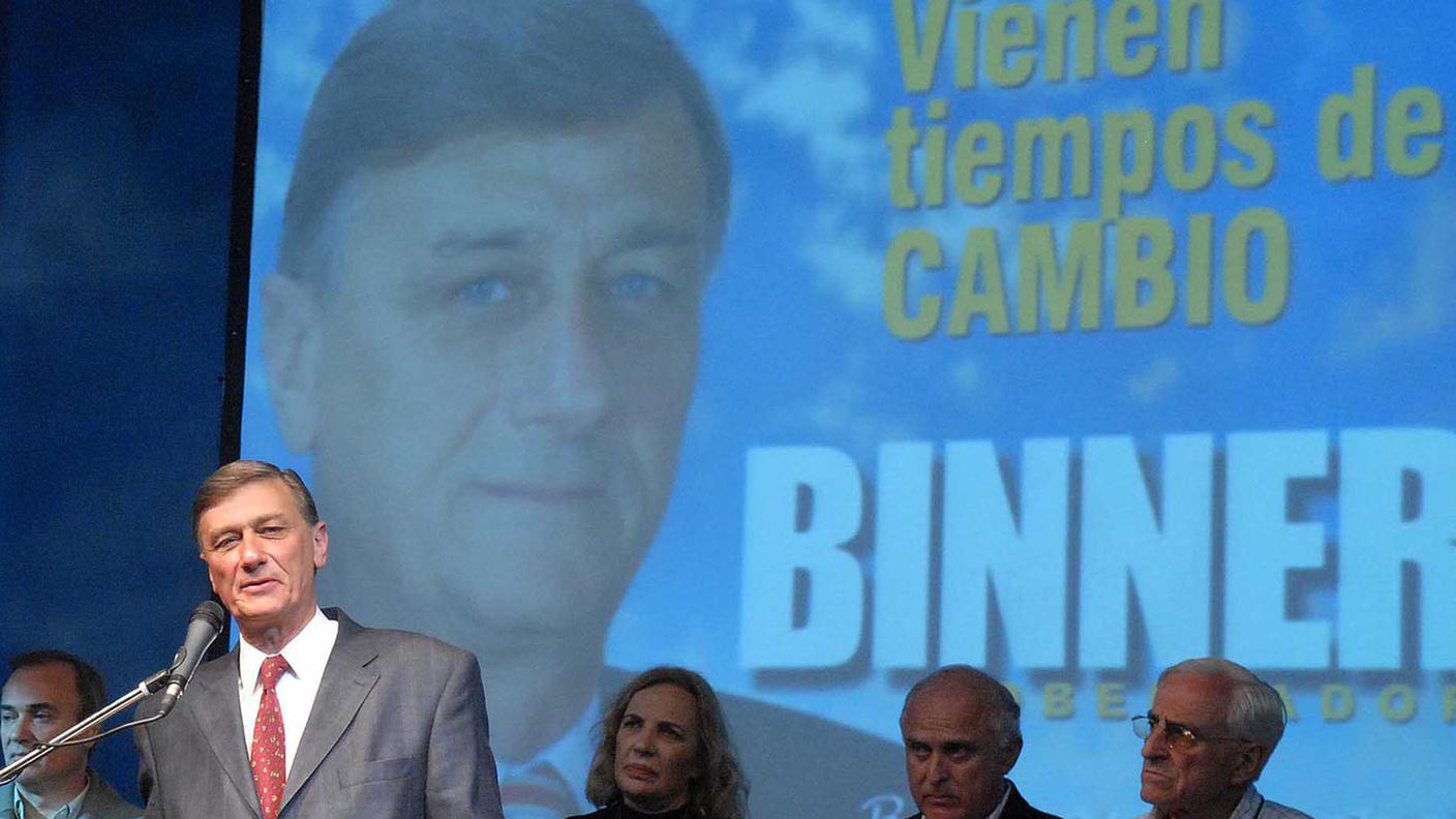 Incontro con il medico svizzero Hermes Binner eletto primo governatore socialista della provincia di Santa Fe