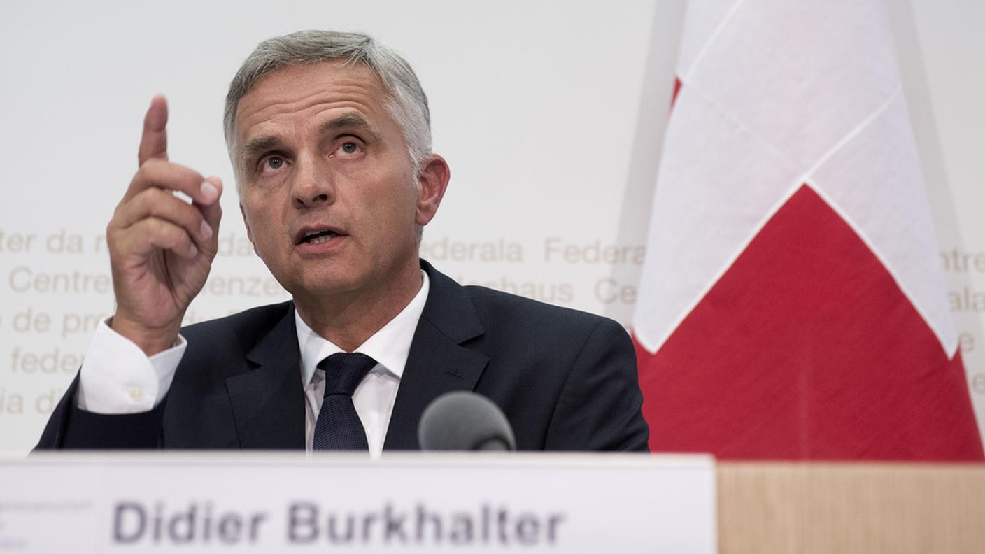 Il responsabile del Dipartimento degli affari esteri, Didier Burkhalter 