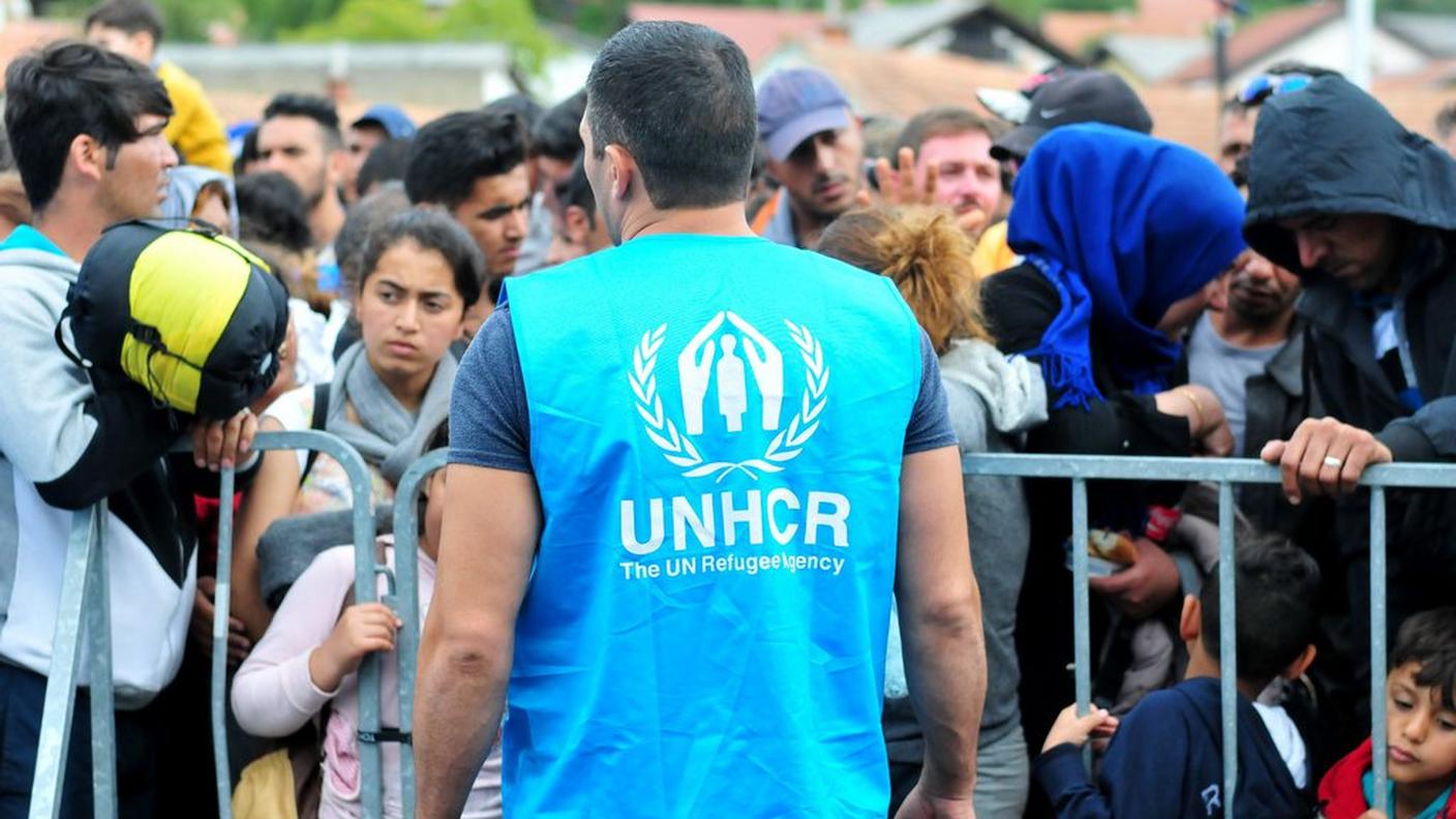 Migranti al confine tra Slovenia e Croazia
