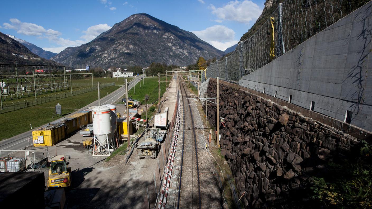 Corridoio di quattro metri Chiasso-Basilea, i lavori sono iniziati un anno fa in Riviera 