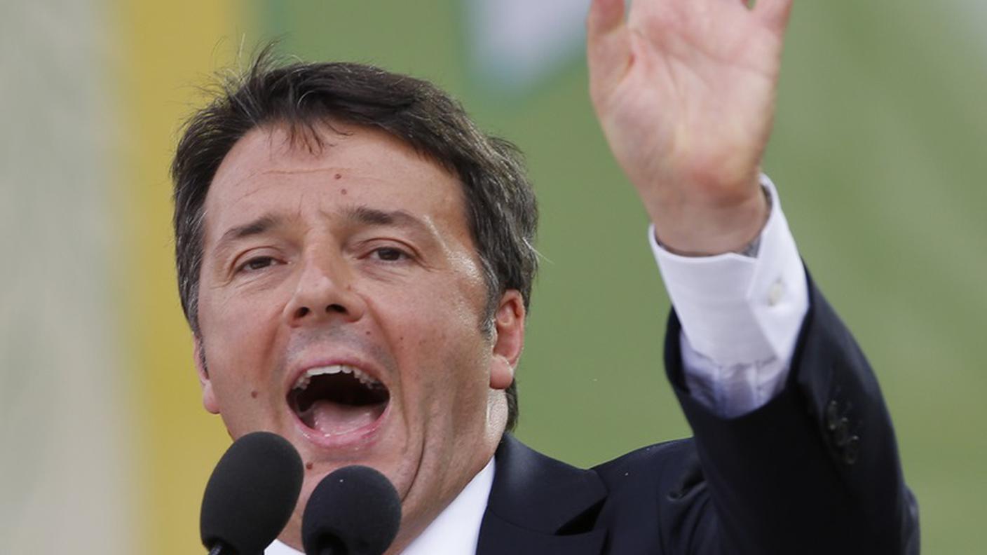 Il premier italiano Matteo Renzi