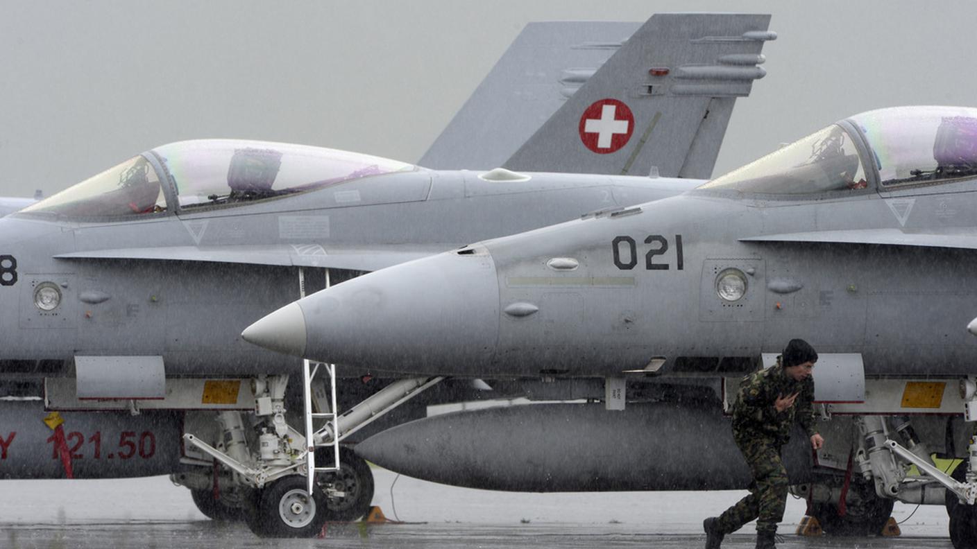 L'aereo effettuava un volo di allenamento