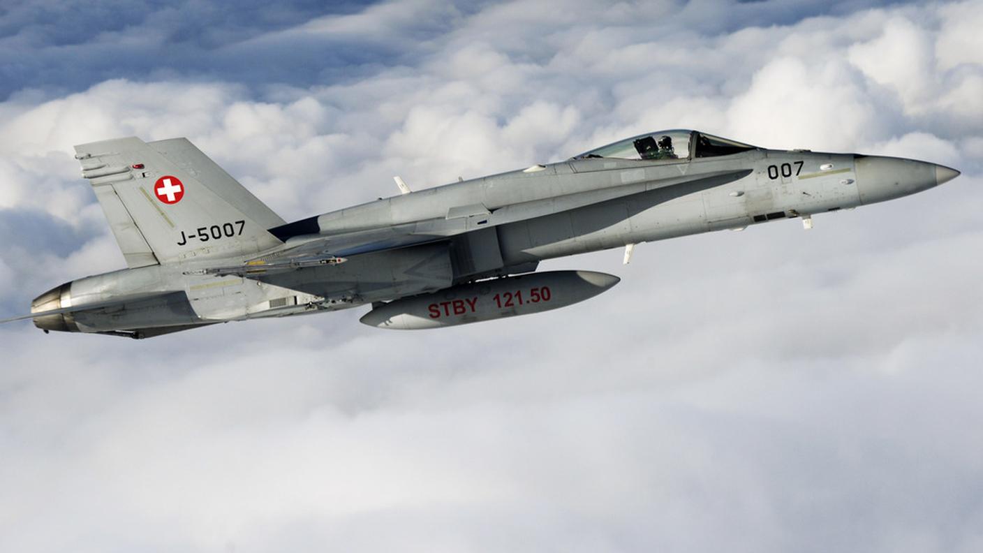 Un F/A-18 svizzero