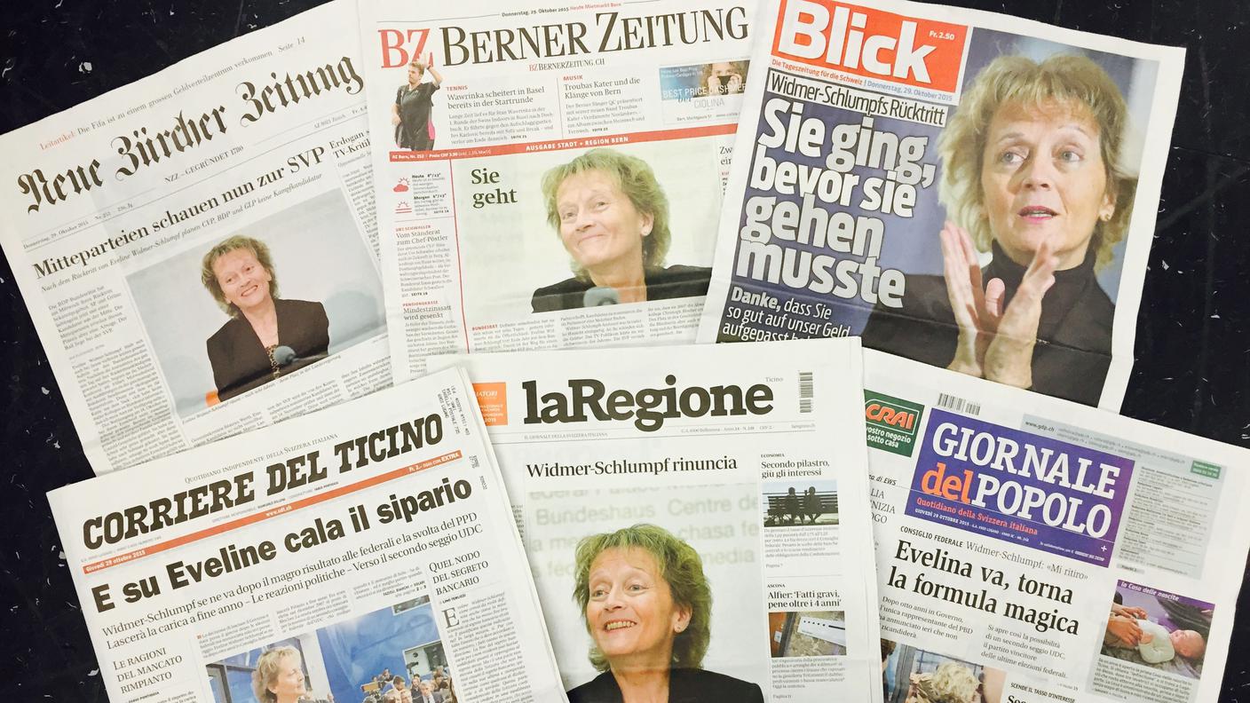Eveline Widmer-Schlumpf non si ricandiderà il prossimo 9 dicembre